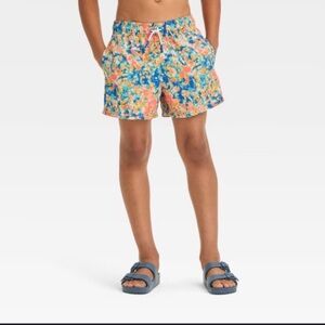 Art Class | Boys swim trunks | size L (10/12) | Blue/Orange